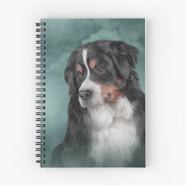 Item preview, Bernese Mountain Dog. Drawing, illustration funny dog designed and sold by bonidog.