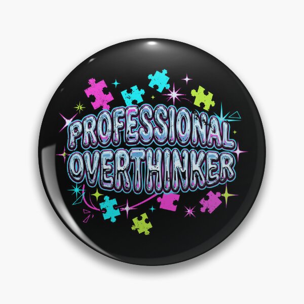 Item preview, Professional Overthinker Smart Thinker Art SEP-531 designed and sold by noberic.