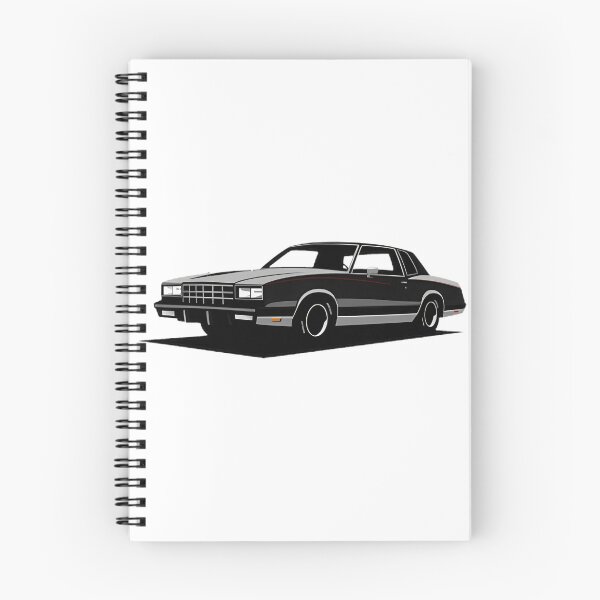 Item preview, Classic Chevrolet Monte Carlo Vintage Car Illustration Design designed and sold by Mbarak Nafa.