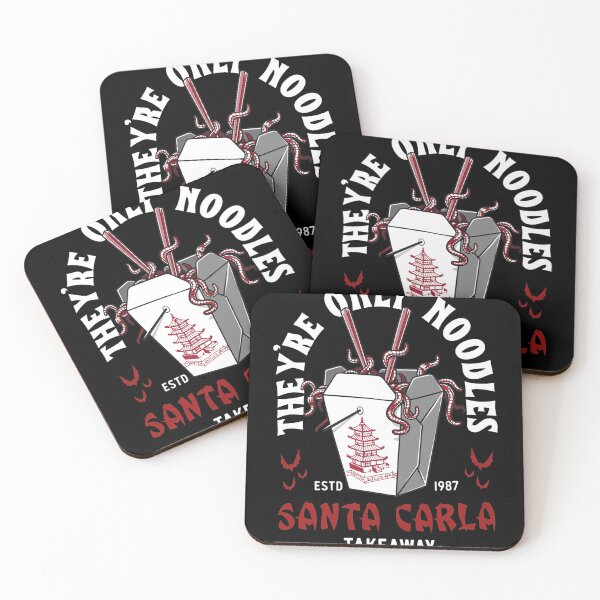 Item preview, Noodles Tentacle Takeaway Santa Carla designed and sold by CaleWolff.