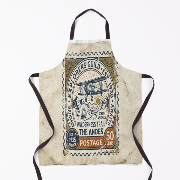 Item preview, Vintage Andes Wilderness Trail Explorer Stamp – South America Adventure Travel Retro T-Shirt Design ? Alternative designed and sold by Sushikidsntoddlers.