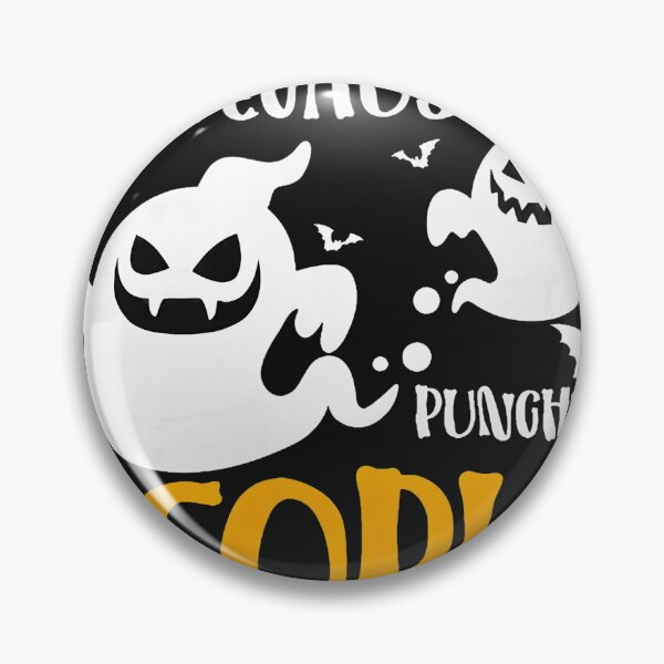 Item preview, Ghost Hunt Punching People Halloween Funny Quote designed and sold by YarningsandYear.