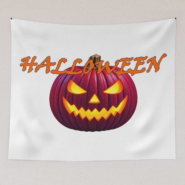 Item preview, halloween pumpkin red - purple 2 designed and sold by natalik2024.