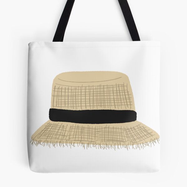 Item preview, Natural Woven Straw Bucket Hat Accessory designed and sold by raun.draw.