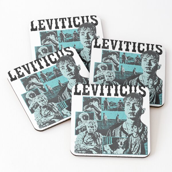 Item preview, Leviticus Collage Distressed Cyan Quote  designed and sold by CaleWolff.
