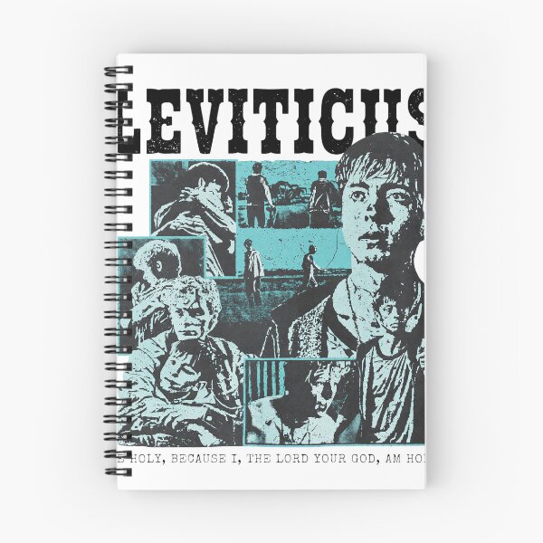 Item preview, Leviticus Collage Distressed Cyan Quote  designed and sold by CaleWolff.
