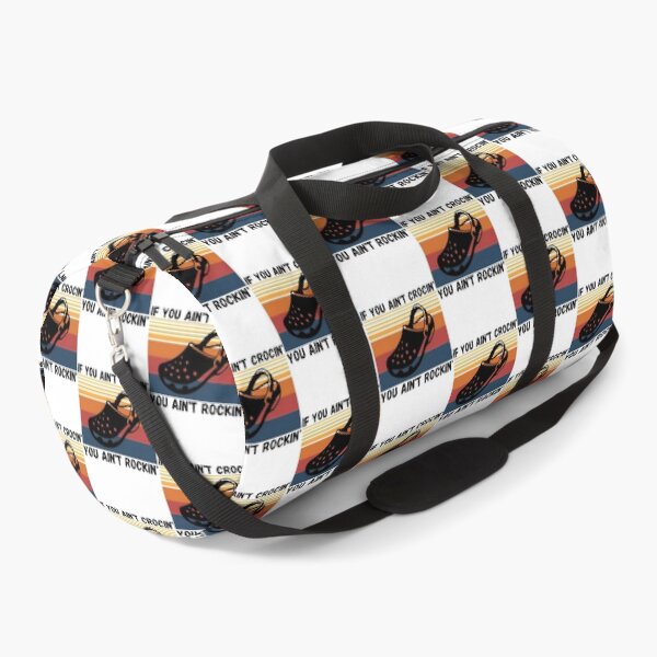 Aperçu de l'œuvre Si tu ne portes pas de Crocs, tu n'as pas de style ! Cadeau humoristique pour les fans de Crocs créée et vendue par Mbarak Nafa.