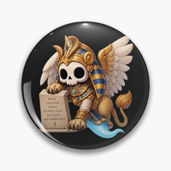 Item preview, Sphinx | Greek Mythology Creature | Bonnie Greek Mythology Collection designed and sold by Zaru Art Studio.