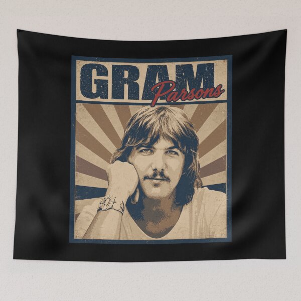 Item preview, Gram Parsons designed and sold by FloraPlantTees.