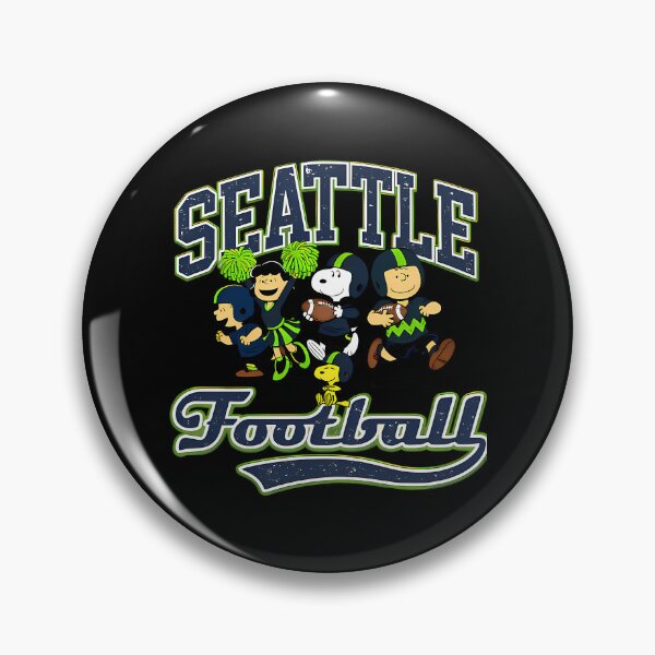 Item preview, Seattle Football Snoopy And Charlie Brown designed and sold by Simple But Creative.