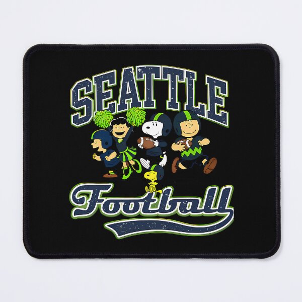 Item preview, Seattle Football Snoopy And Charlie Brown designed and sold by Simple But Creative.