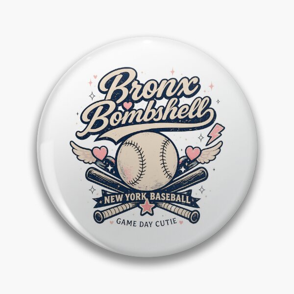 Item preview, Bronx Bombshell Baseball Game Day Cute Retro Tee designed and sold by PaisynnSeika.