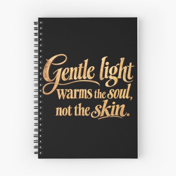 Item preview, Gentle light warms the soul, not the skin.(Vintage Version) designed and sold by MaxDreamsArt.