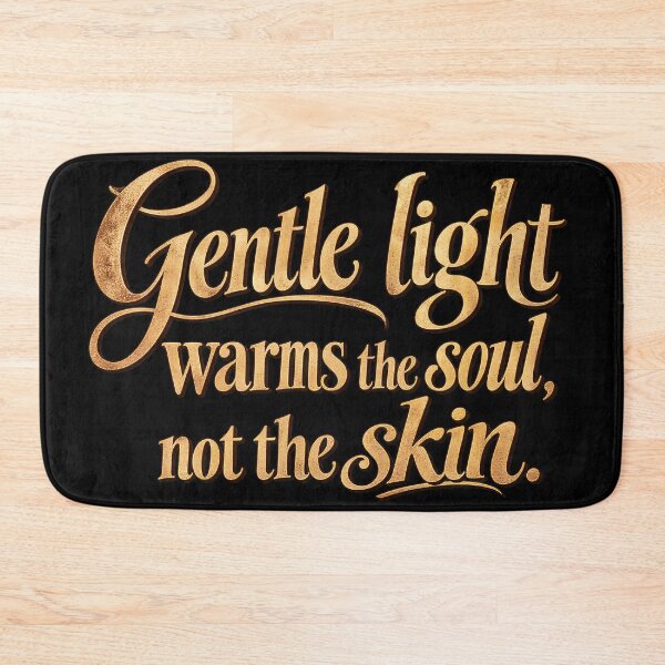 Item preview, Gentle light warms the soul, not the skin.(Vintage Version) designed and sold by MaxDreamsArt.