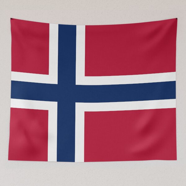 Item preview, Norway Flag designed and sold by youngVl.