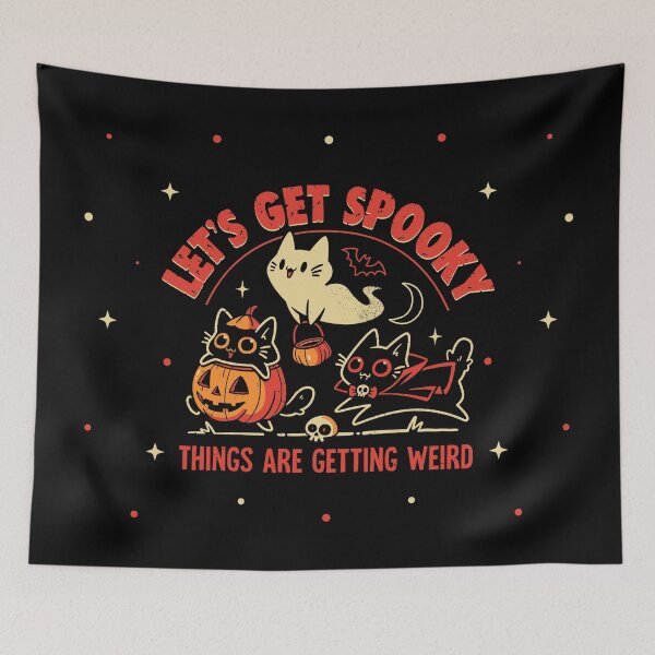 Item preview, Get Spooky - Halloween Cats designed and sold by Snouleaf.