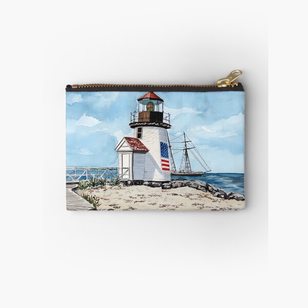 Item preview, Brant Point Lighthouse travel Print,  Massachusetts USA designed and sold by POSTERIOCREW.