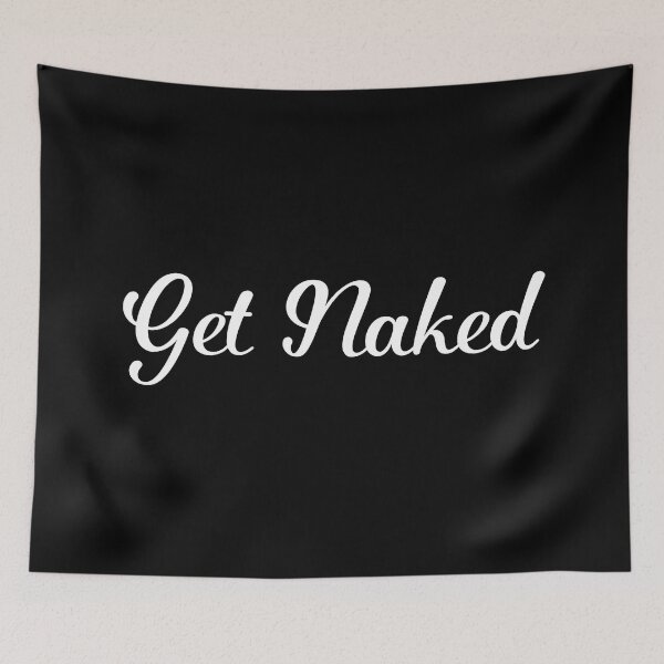 Item preview, Get Naked - Black designed and sold by Ziya Blue.