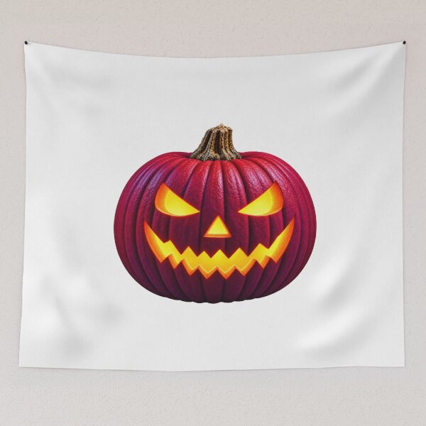Item preview, halloween pumpkin red - purple 4 designed and sold by natalik2024.