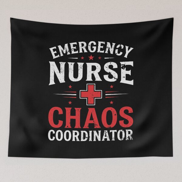 Item preview, Emergency Nurse Chaos Coordinator Graphic SEP-534 designed and sold by noberic.
