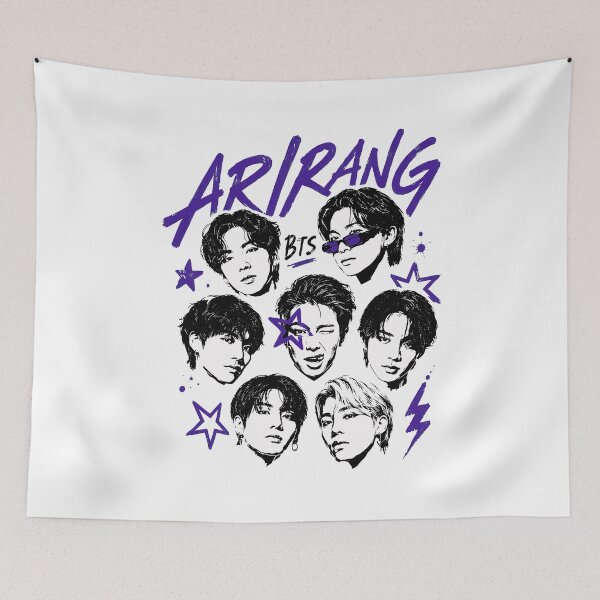 Item preview, K-Pop Group Music Fan Art Graphic Tee designed and sold by BennMataka.