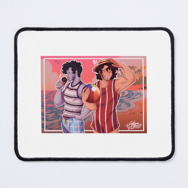 Item preview, Darkstache At The Beach designed and sold by dovidher.