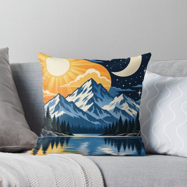Item preview, Sunrise Sunset Wilderness Landscape designed and sold by Punch-E415.
