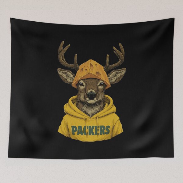 Item preview, Green-Bay-Packers Tshirts Vintage Mascot designed and sold by Dibarassi.