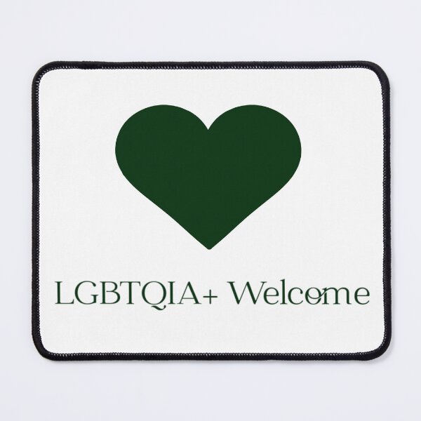 Item preview, Green LGBTQIA+ Welcome banner designed and sold by Elliebellie33.