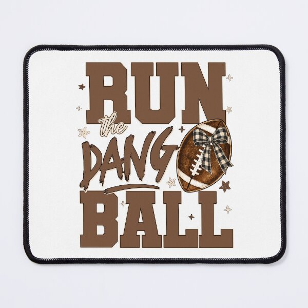 Item preview, Run The Dang Ball Football Game Day Bow Sports designed and sold by varin-studio.