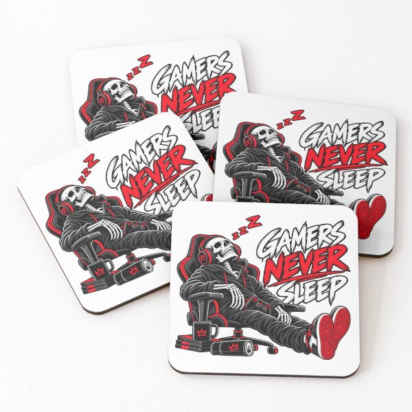 Item preview, Gamers Never Sleep – Funny Gamer Problems designed and sold by Cyber Warrior.