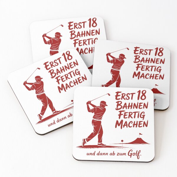 Item preview, Erst 18 Bahnen fertig machen — Lustiges Golf Design designed and sold by LoFizzy.