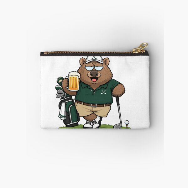 Item preview,  Aussie Golf Wombat designed and sold by BRETT'S ART STUDIO.