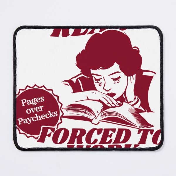 Item preview, Born To Read Forced To Work Pages Over Paychecks For Book Lovers designed and sold by WarrenHarper.