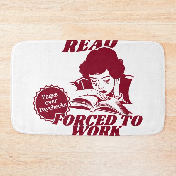 Item preview, Born To Read Forced To Work Pages Over Paychecks For Book Lovers designed and sold by WarrenHarper.