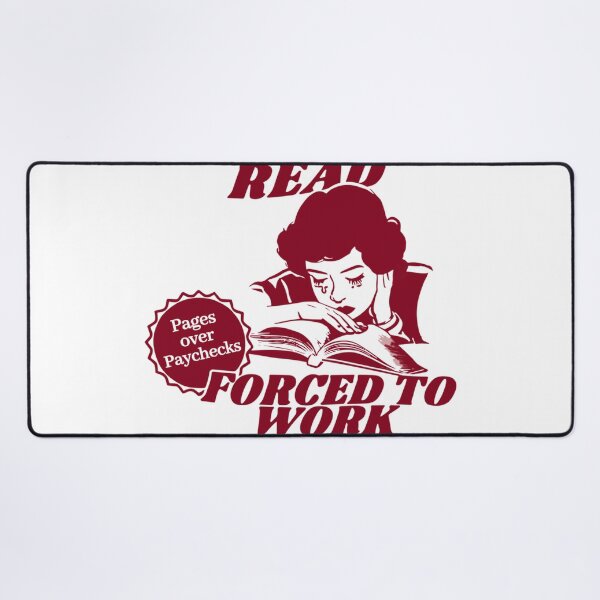 Item preview, Born To Read Forced To Work Pages Over Paychecks For Book Lovers designed and sold by WarrenHarper.