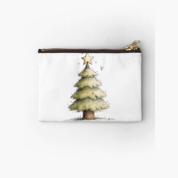 Item preview, Vintage Christmas Tree with Golden Star designed and sold by Connys Colorful World.