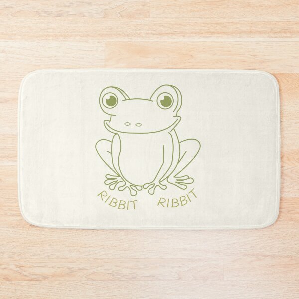 Item preview, Funny Retro Frog "Ribbit".Minimalist Line Art designed and sold by AnnaDesertArt.