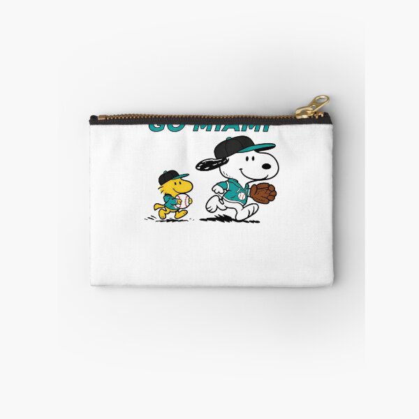 Item preview, Snoopy Woodstock GO MIAMI Dolphins Baseball  designed and sold by fizzstocmathepa.