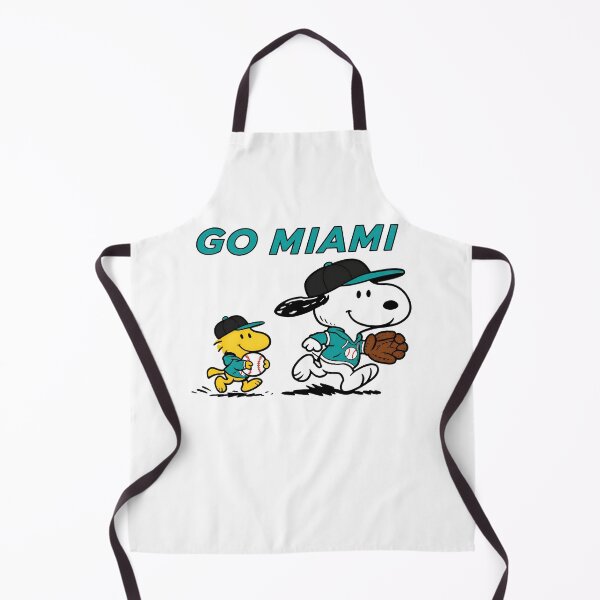 Item preview, Snoopy Woodstock GO MIAMI Dolphins Baseball  designed and sold by fizzstocmathepa.