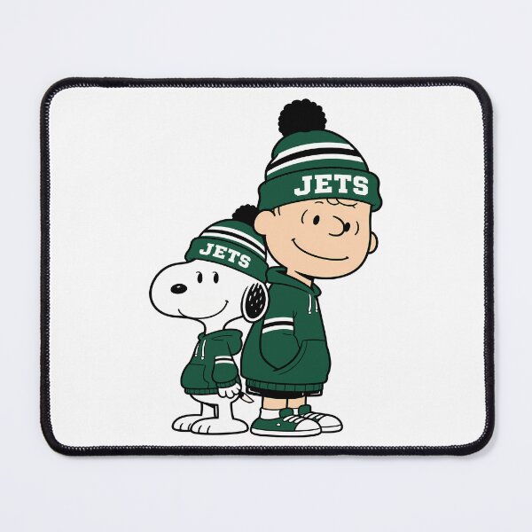 Item preview, Charlie Brown & Snoopy New York Jets Football Retro F150 designed and sold by GLUVY-THEME.