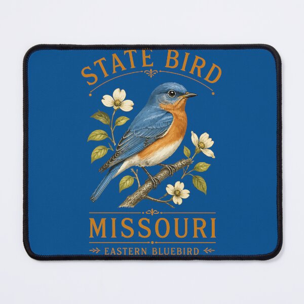 Item preview, Eastern-Bluebird Pride MO Vintage Emblem designed and sold by taiche.