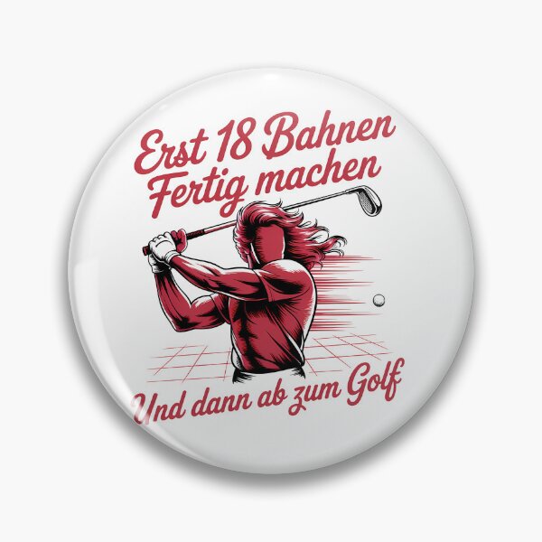 Item preview, Copy of Erst 18 Bahnen fertig machen — Lustiges Golf Design designed and sold by LoFizzy.