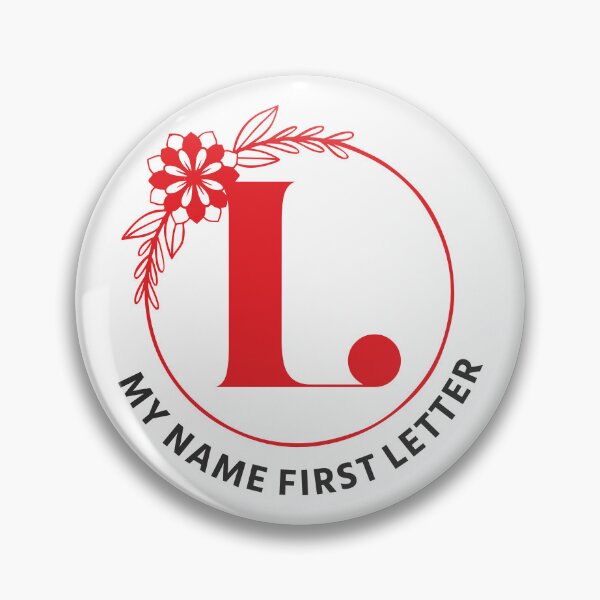 Item preview, My Name First Letter - Personalized Name Initial Letter Typography | Custom First Alphabet Name Art | Monogram Initial Design designed and sold by 440CREATIVES.