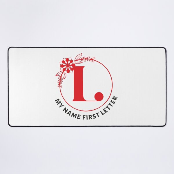 Item preview, My Name First Letter - Personalized Name Initial Letter Typography | Custom First Alphabet Name Art | Monogram Initial Design designed and sold by 440CREATIVES.