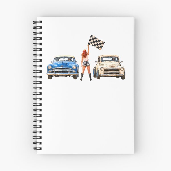 Item preview, Vintage Beach Racers and Checkered Flag designed and sold by Russell Thorne.