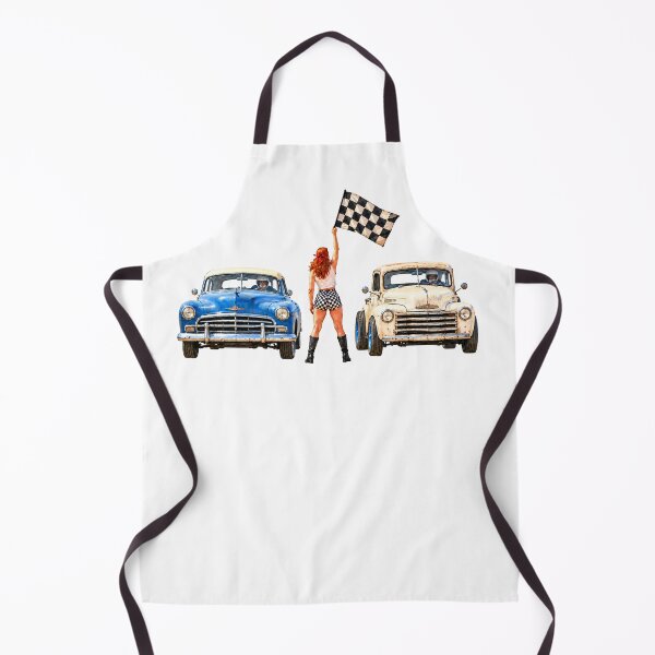 Item preview, Vintage Beach Racers and Checkered Flag designed and sold by Russell Thorne.