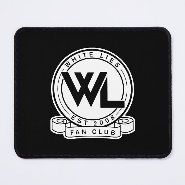 Item preview, WHITE LIES BLACK LOGO designed and sold by yute-kiuy-fr.