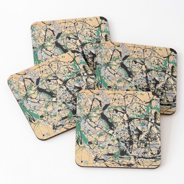 Item preview, jackson pollock artwork designed and sold by namikikkik.