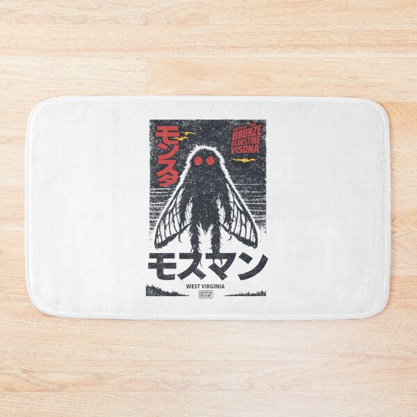 Item preview, The Mothman Japanese Style Illustration - Mysterious Cryptid Artwork designed and sold by strawberry trampoline.